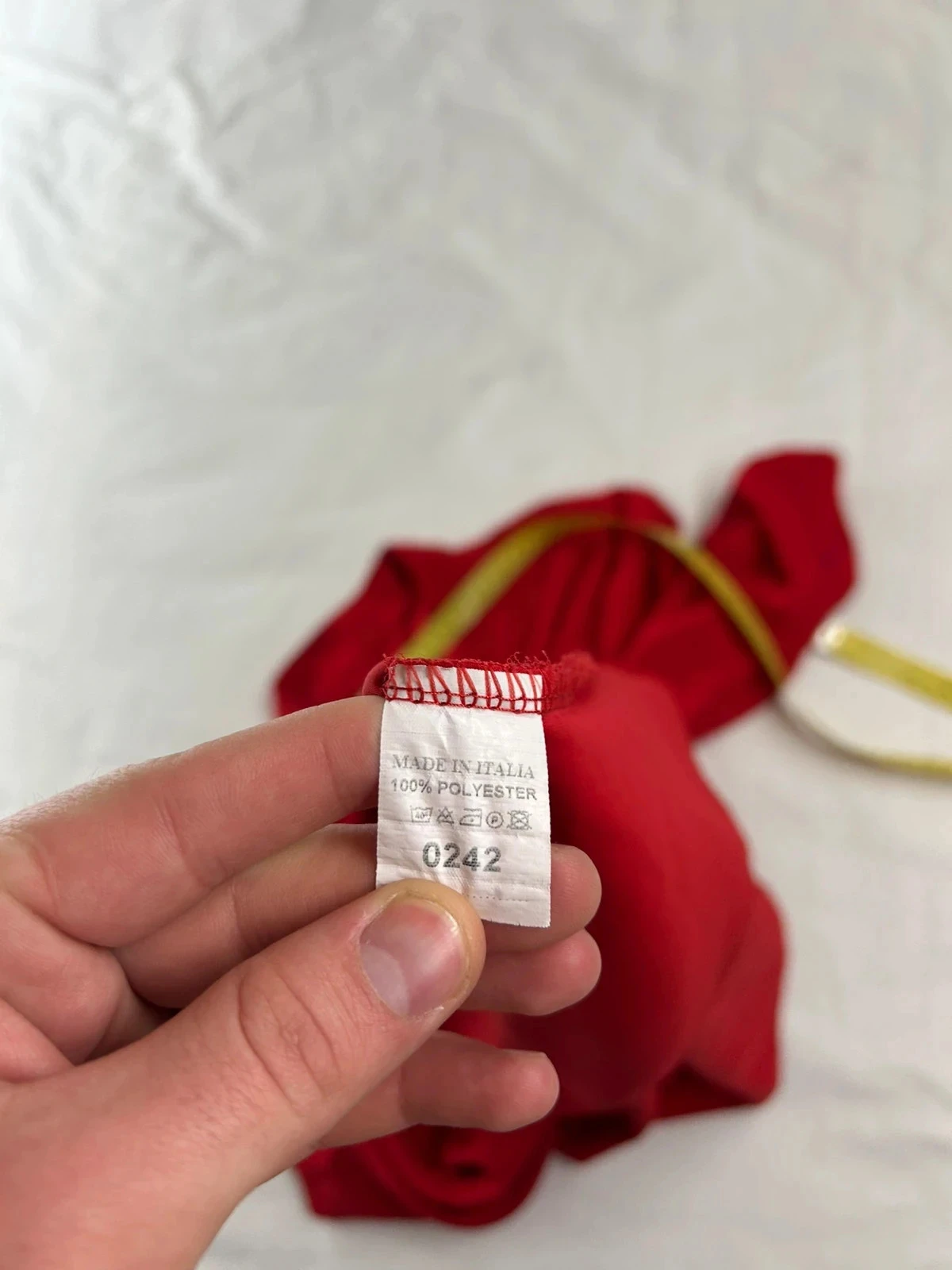 Vestido largo rojo vintage – photo 10